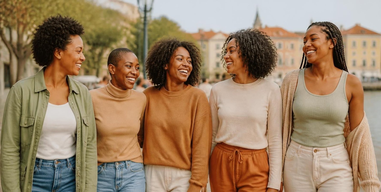 Mulher com beleza natural e aparência sem produção excessiva