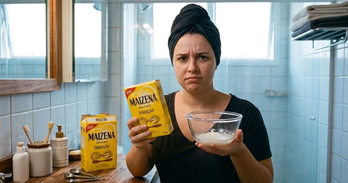 Como Passar Maizena no Cabelo: Como Preparar, Aplicar e Enxaguar