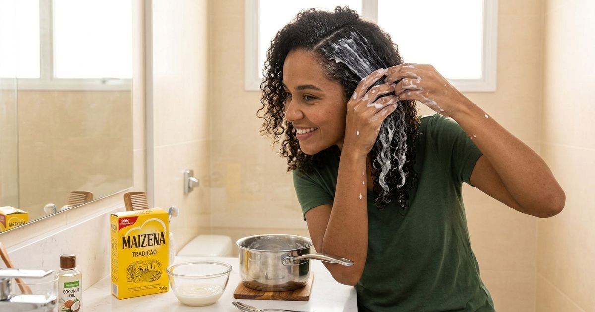 Maizena no Cabelo Cacheado: Pode Usar Sem Perder a Definição?
