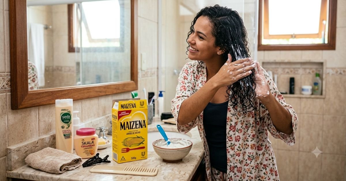 O Que a Maizena Faz no Cabelo? Mito ou Verdade Sobre o Amido de Milho