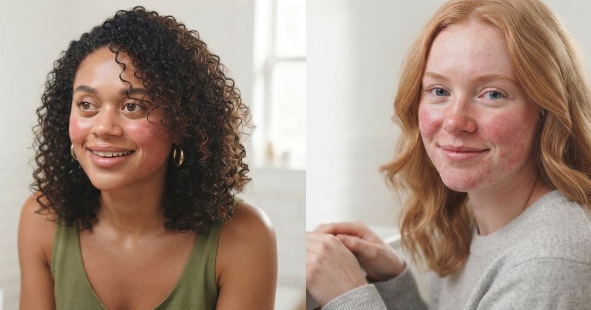 Pessoas com diferentes características de pele